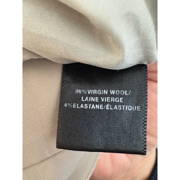 Lafayette 148 Irving Dress Pants Straight Leg Career Casual Trousers Beige Sz 12 - Picture 10 of 10